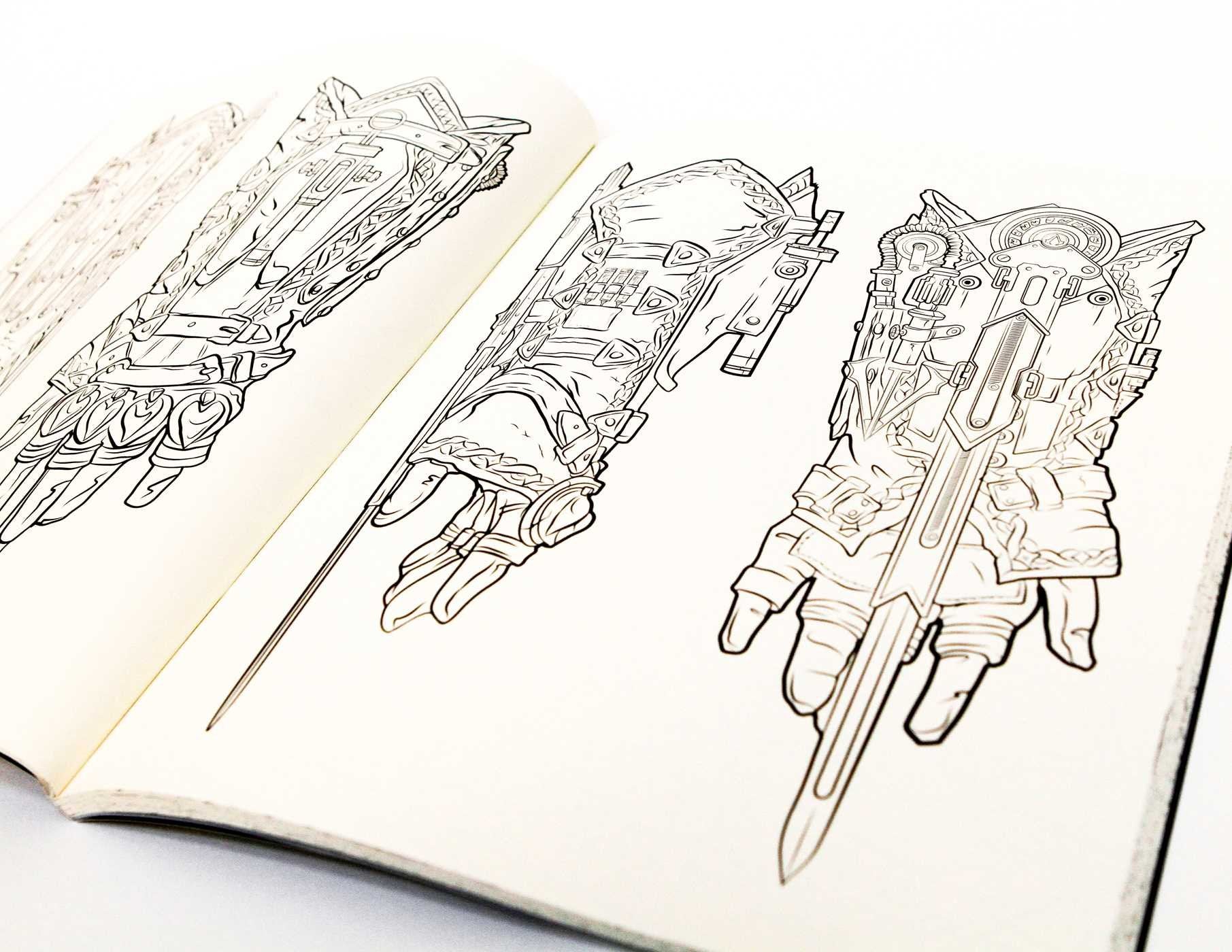 Assassins Creed - offizielles Malbuch