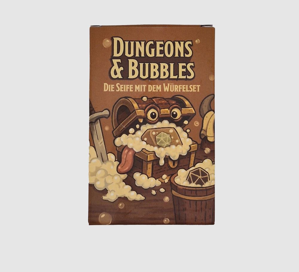 Dungeons and Bubbles Seife mit Würfelset - Fantasy Scents