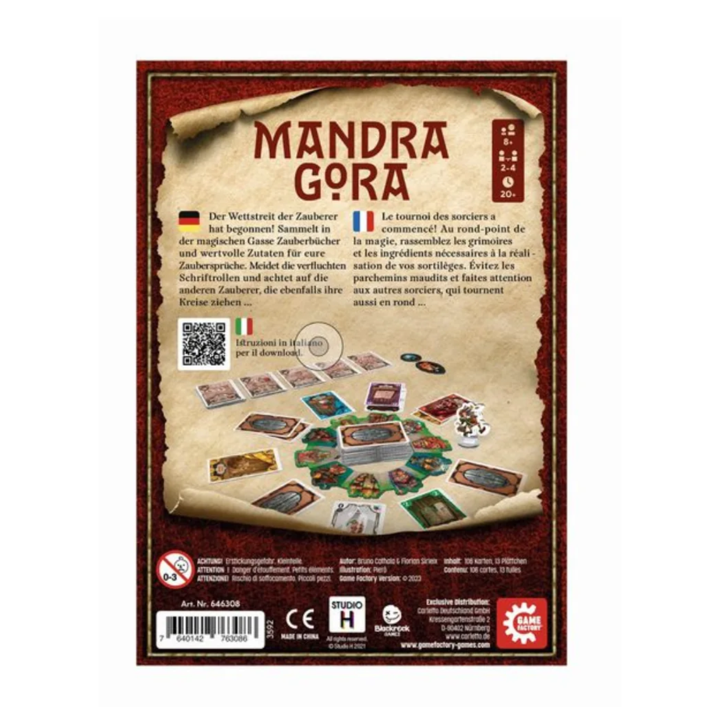 Game Factory - Mandragora – Spiel