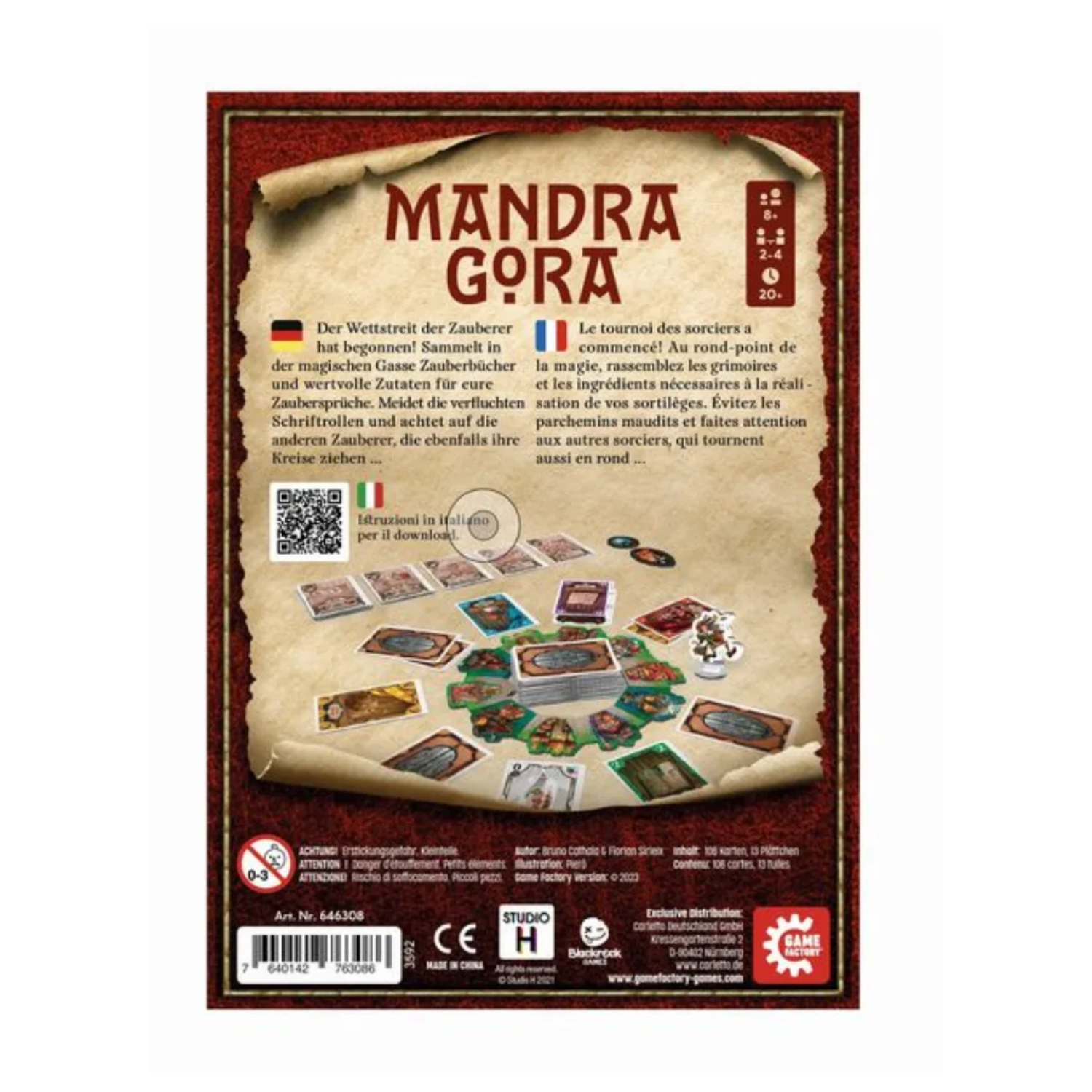 Game Factory - Mandragora – Spiel