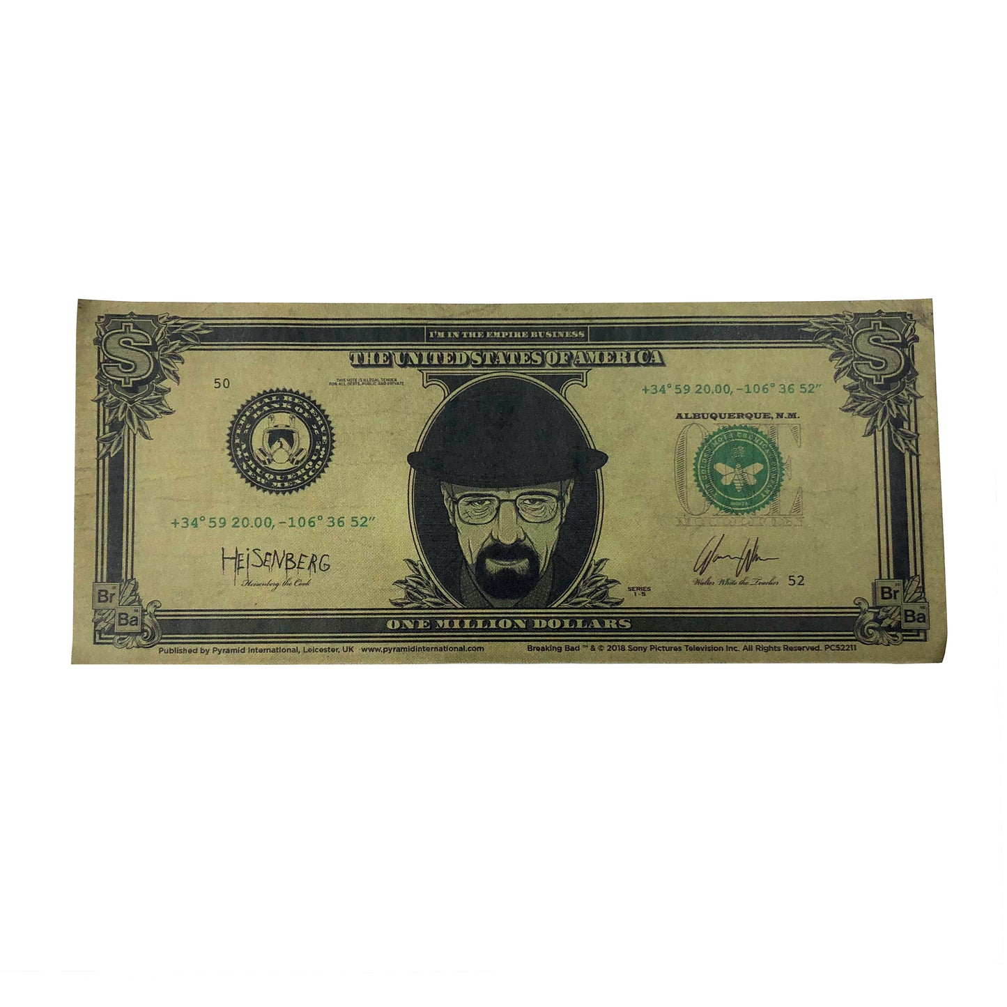 Breaking Bad - Heisenberg Dollar Bills