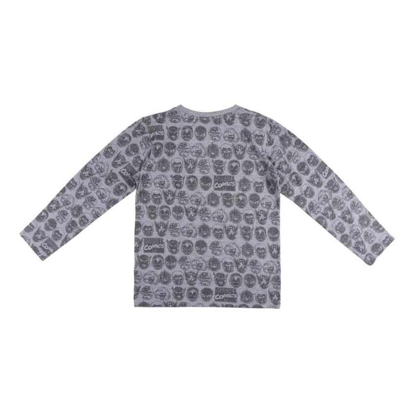 Marvel - Logo - Kinder Langarm T-Shirt