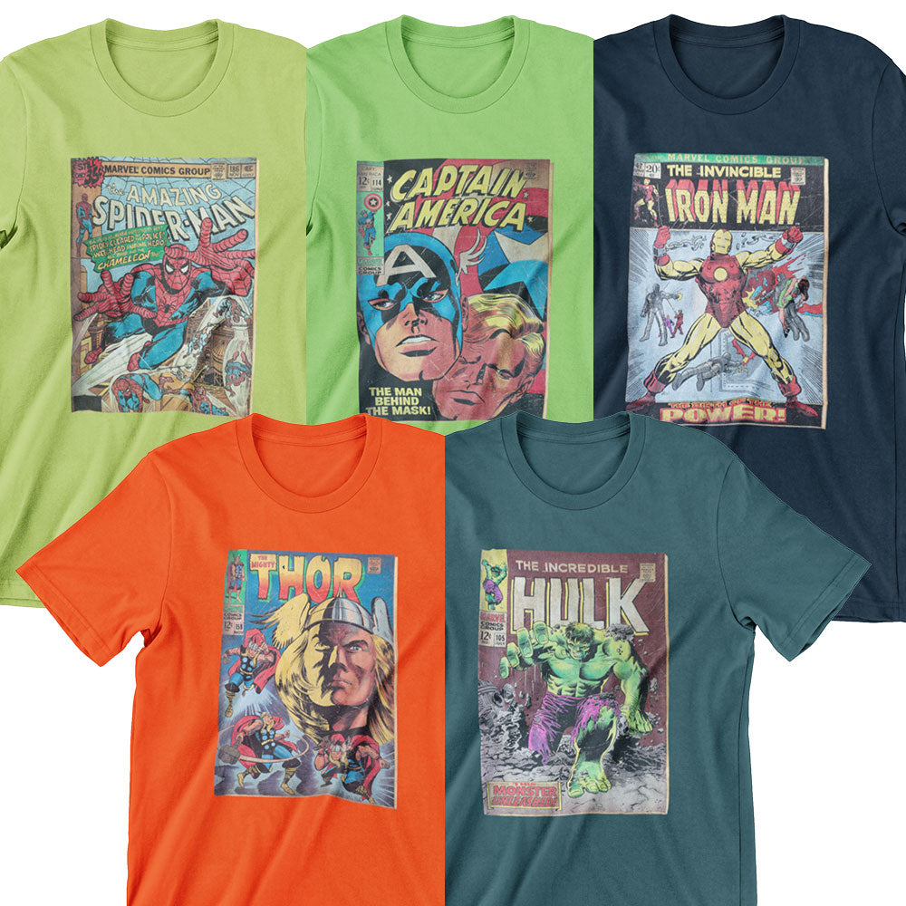 T-Shirt Set - Marvel Comics
