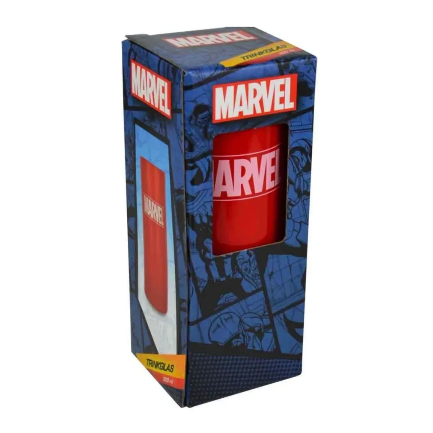 Marvel - Trinkglas - Logo (rot)
