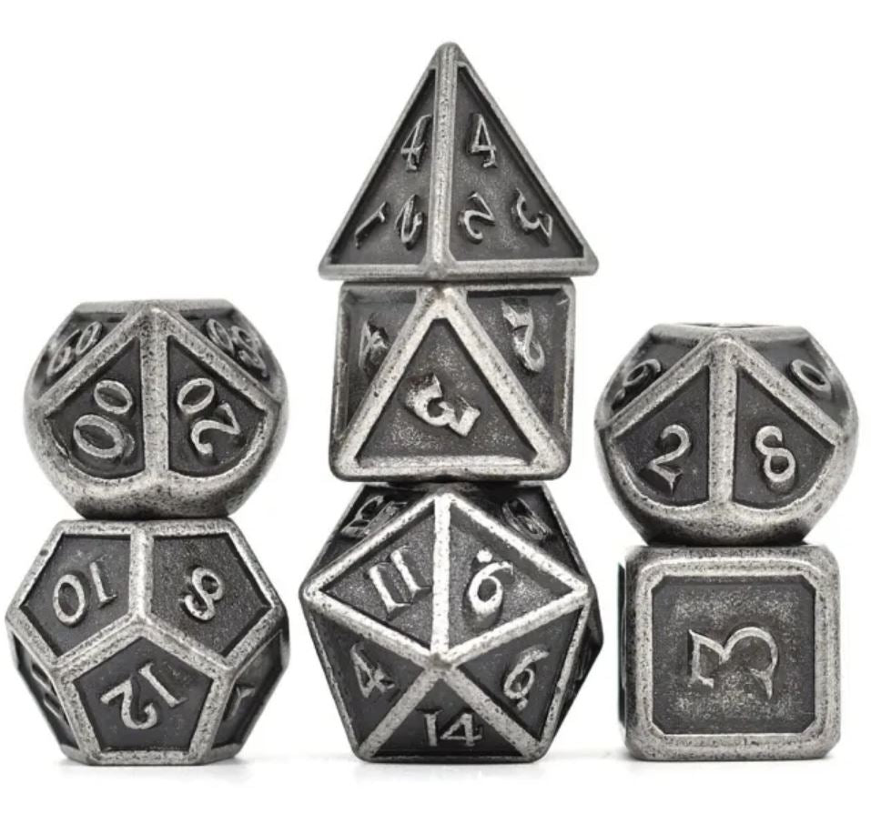 Pen and Paper - Metall Würfel Set - Mimir Serie