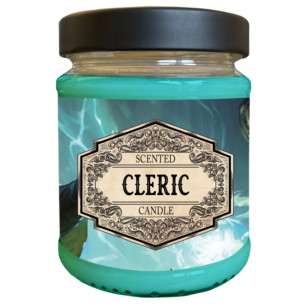 Scented Candle - Cleric with surprise dice