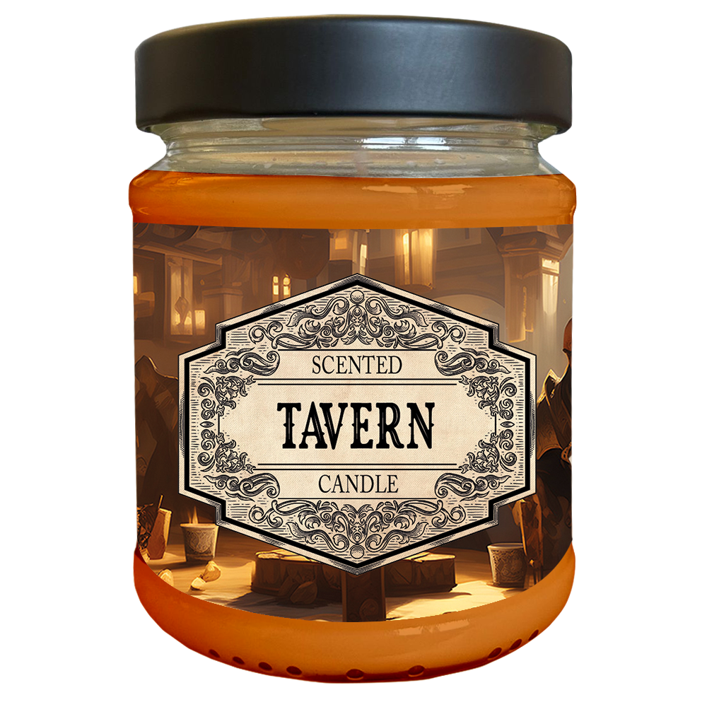 Scented Candle - Tavern with surprise dice