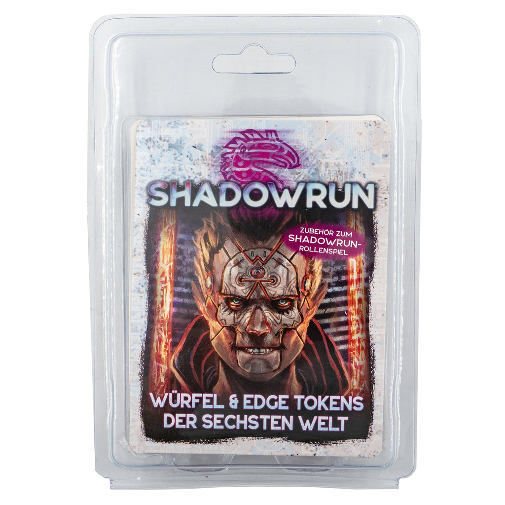 Shadowrun: Würfel & Edge Tokens der Sechsten Welt