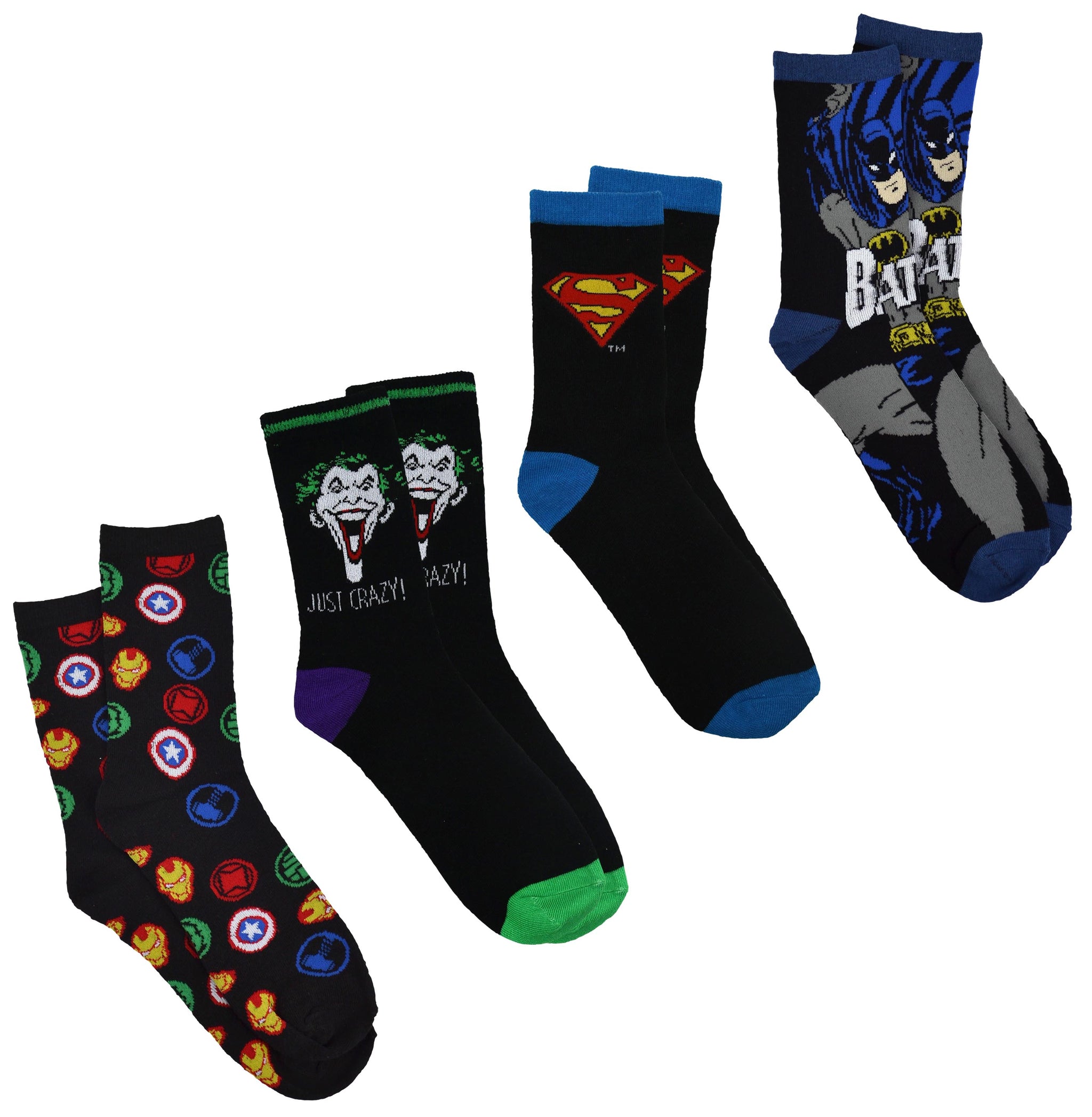 Marvel - Star Wars - DC Universe - Socken Adventskalender