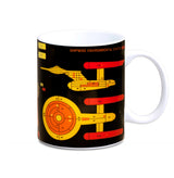 Star Trek - Starship Graph - Tasse