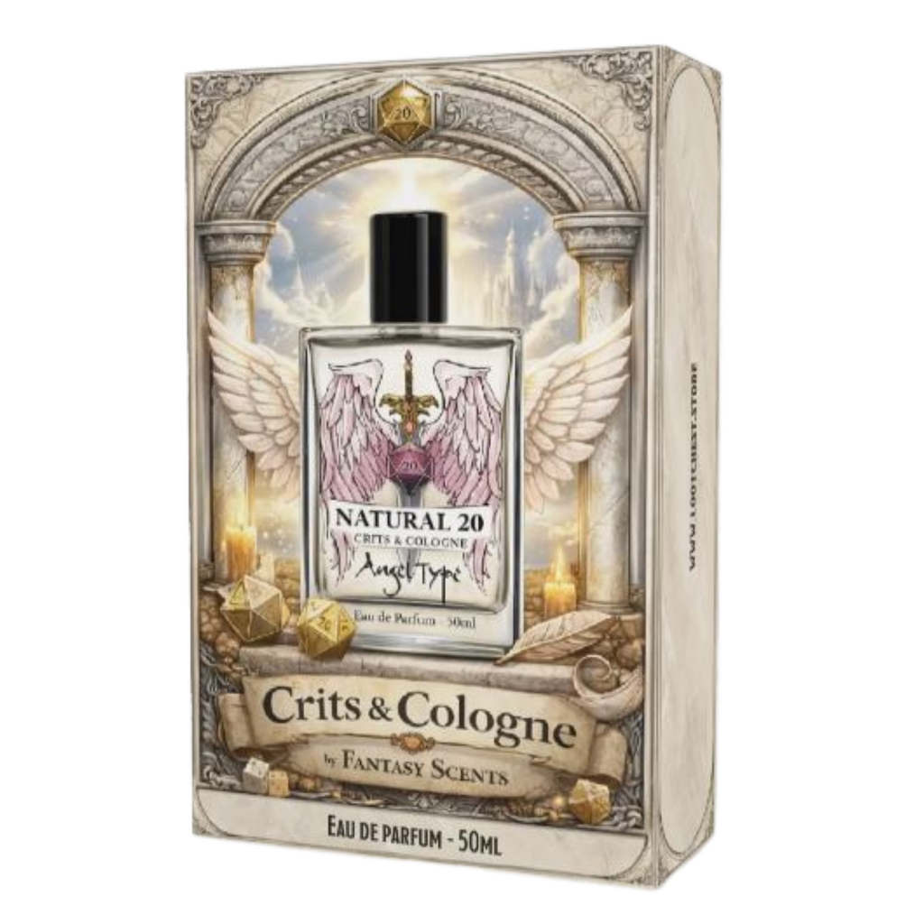 Crits & Cologe Natural 20 - Angel Type | Kirschblüten Parfum mit Würfelset - Fantasy Scents