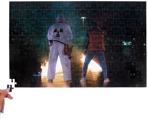 Zweites Bild des Puzzles mit Marty und Doc Brown.