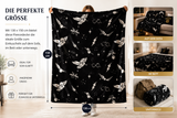 Harry Potter Fleecedecke, Hogwarts Geschenk für Harry Potter Fans