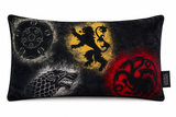 Game of Thrones - Velour cushion - House logos checked