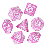 DND Würfelset „gemustert“ Polyeder Würfel für Dungeons & Dragons & RPG