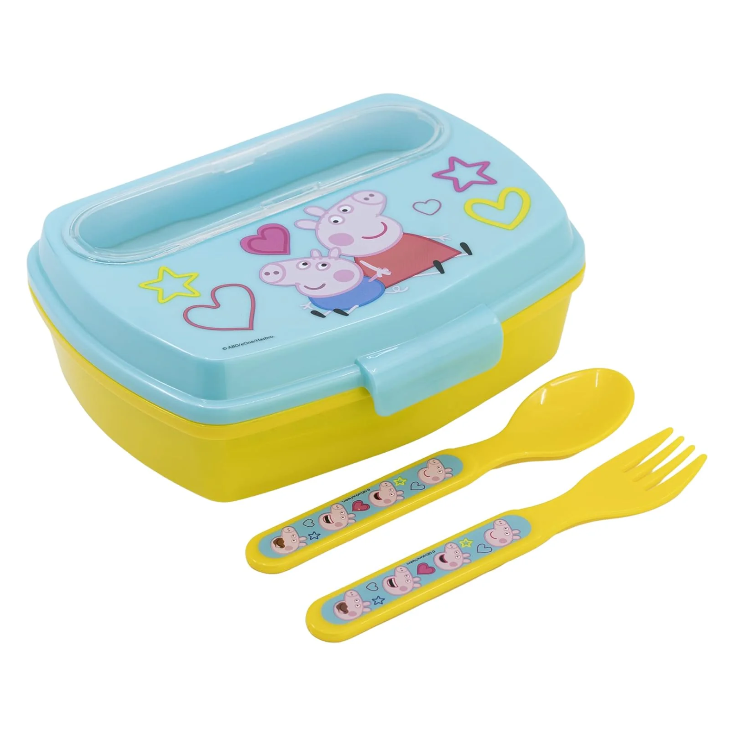 Peppa Pig - Brotdose mit Besteck