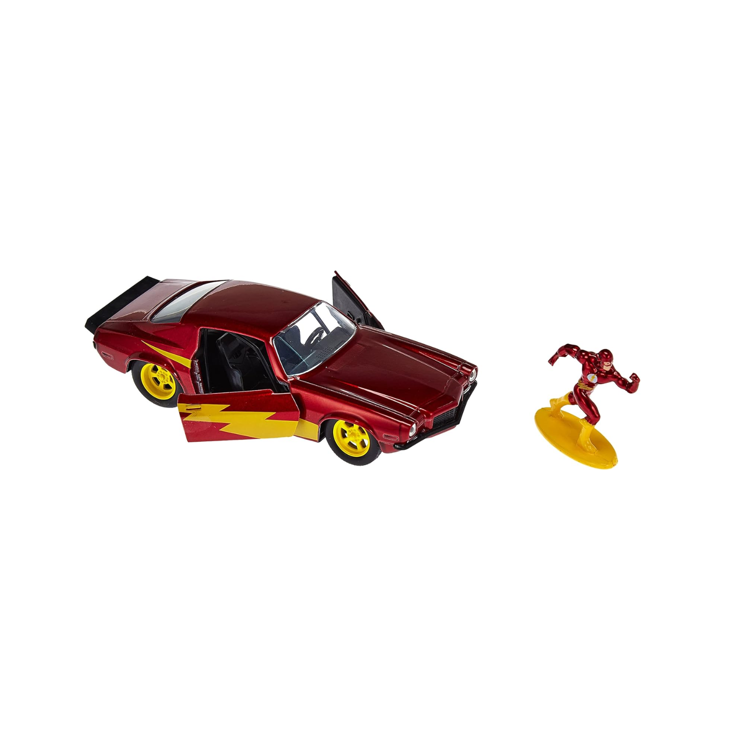 DC Universe - The Flash &amp; 1973 Chevrolet Camaro toy car