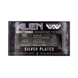 Alien - Alien-Limited Edition Boarding Ticket versilbert - Replik