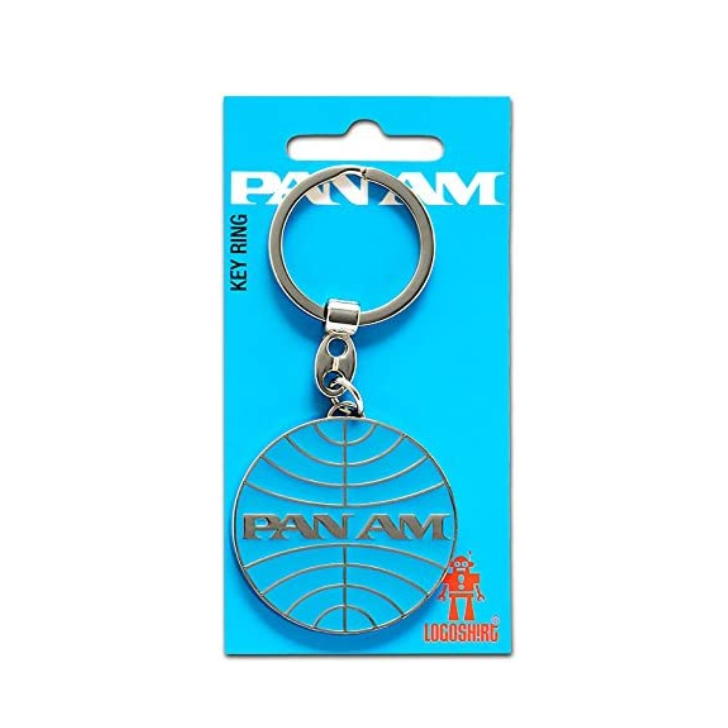 Pan American Keychain - Pan Am Logo - Retro