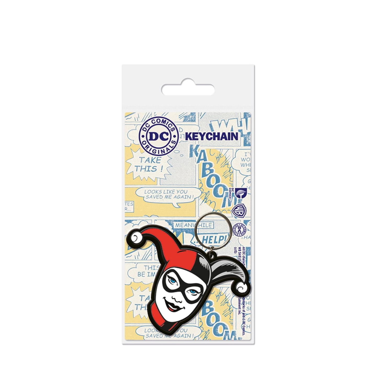 DC Universe - Harley Quinn - Rubber Keychain