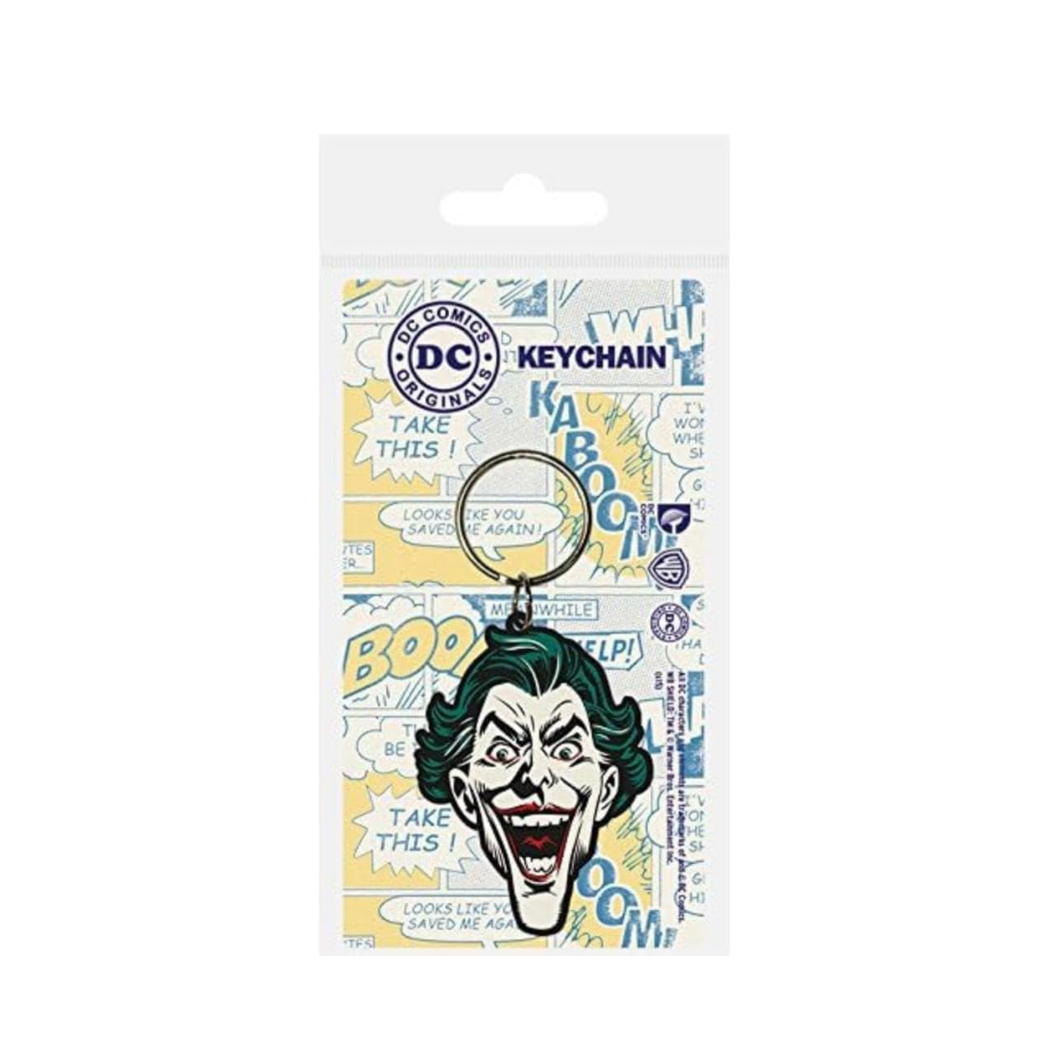 DC Universe - Joker - Rubber Keychain