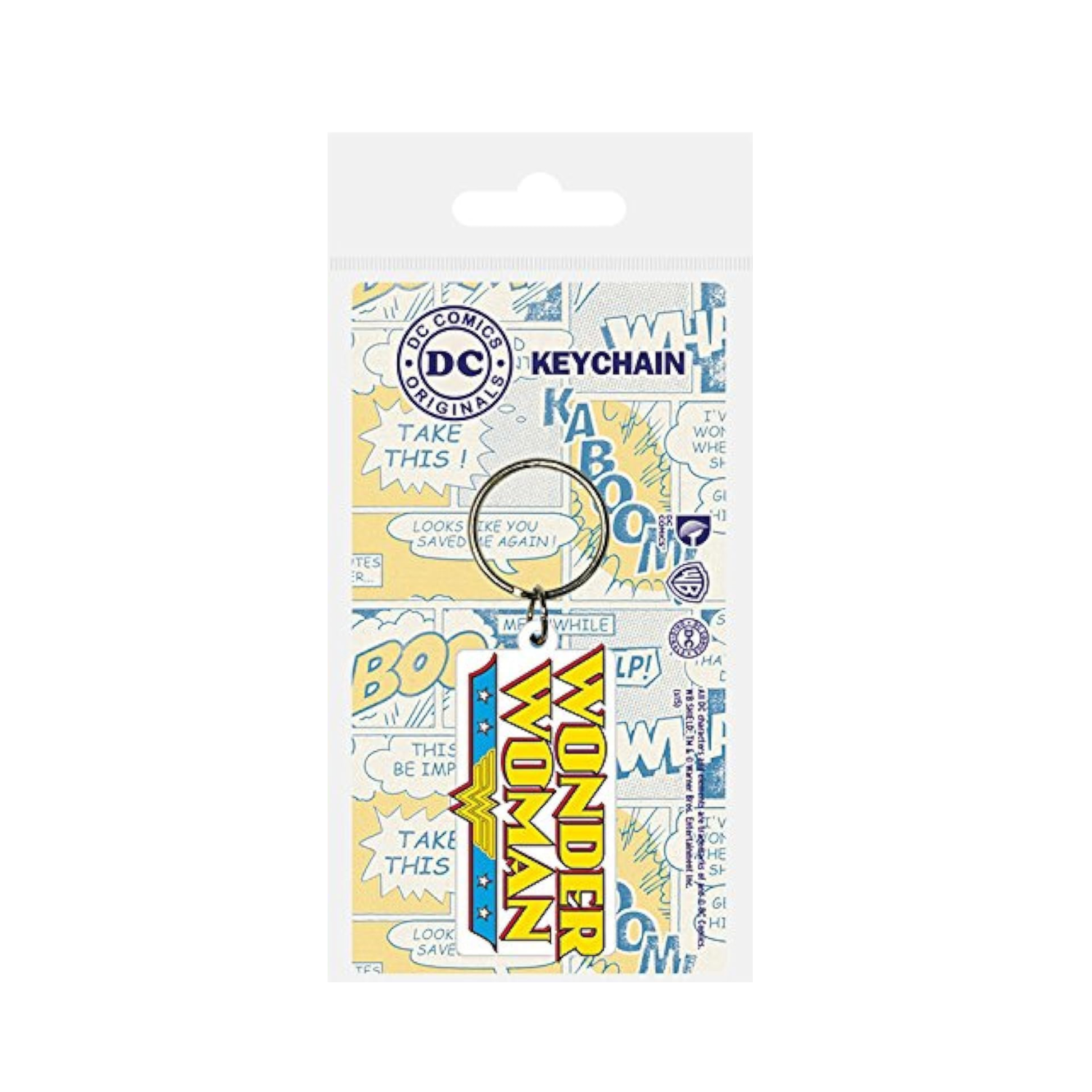 DC Universe - Wonder Woman - Rubber Keychain