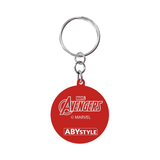 Marvel - Avengers Logo Gummi-Schlüsselanhänger