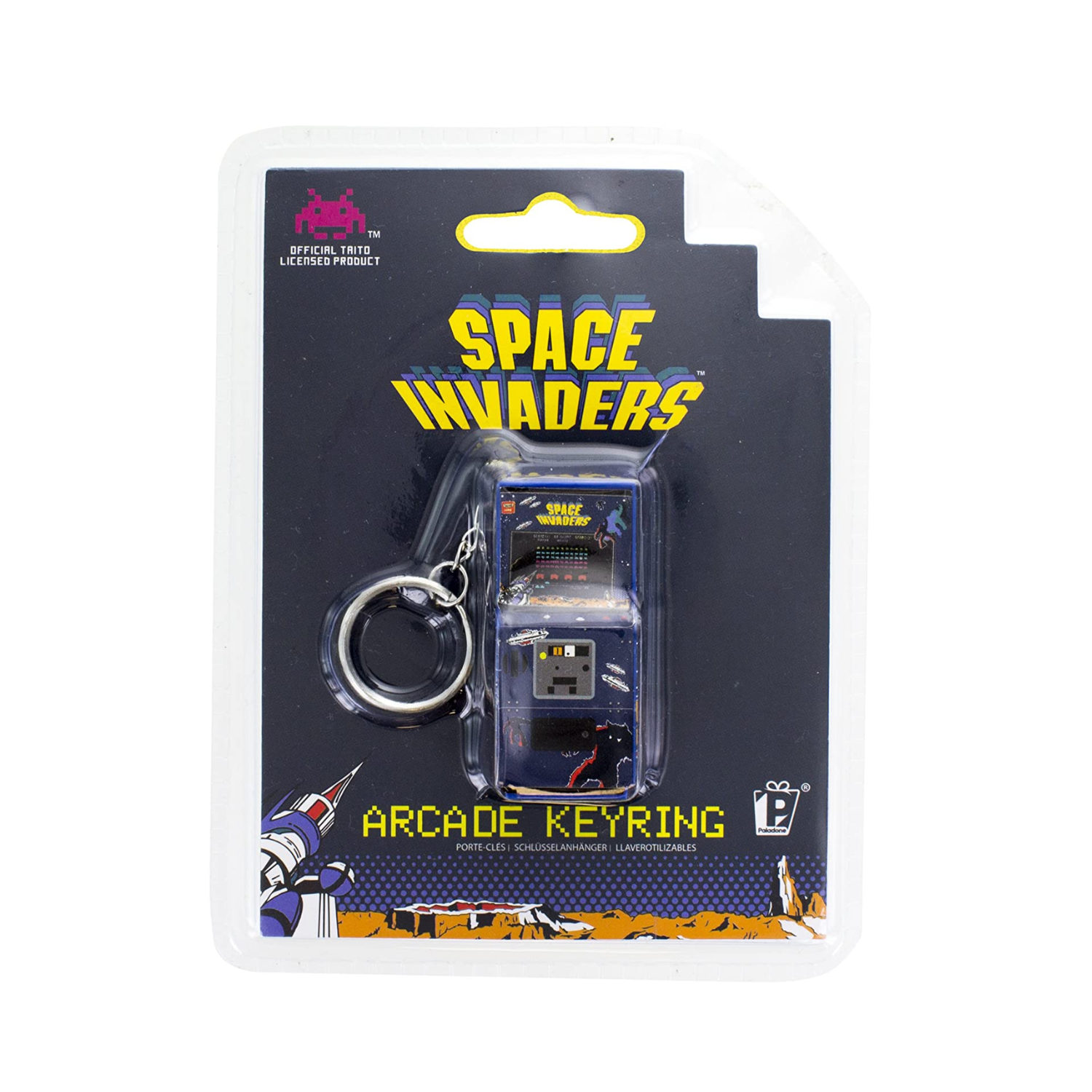 Space Invaders - Arcade Schlüsselanhänger