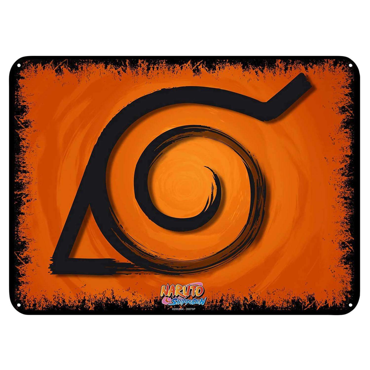 Naruto - Metall Dekoschild – Konoha