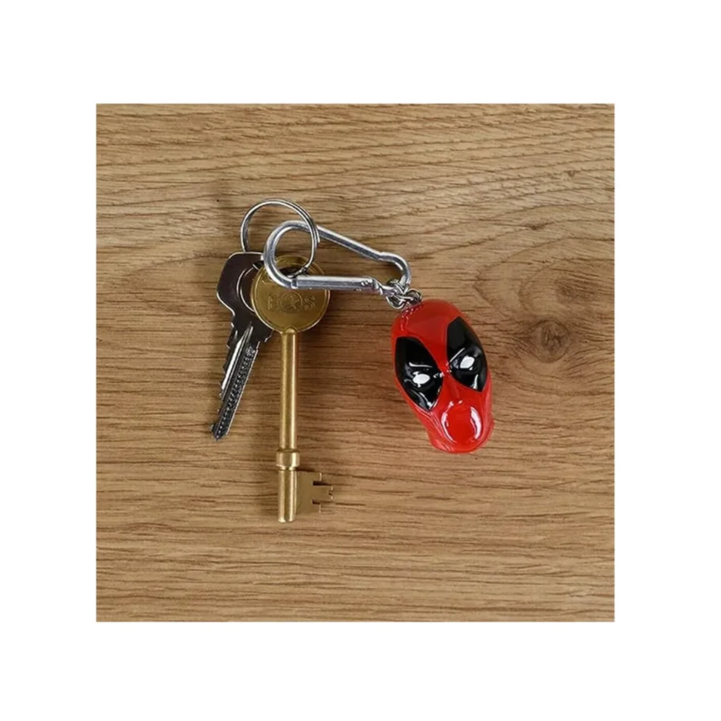 Deadpool - 3D Schlüsselanhänger mit Karabiner