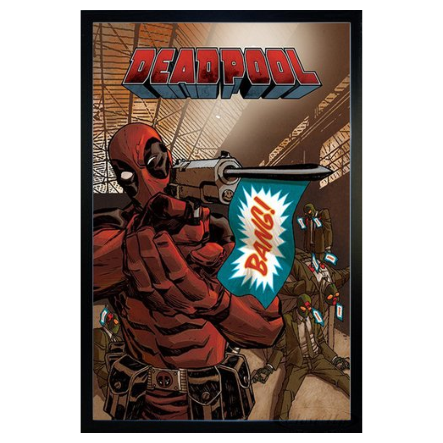 Marvel - Deadpool - gerahmtes Bild