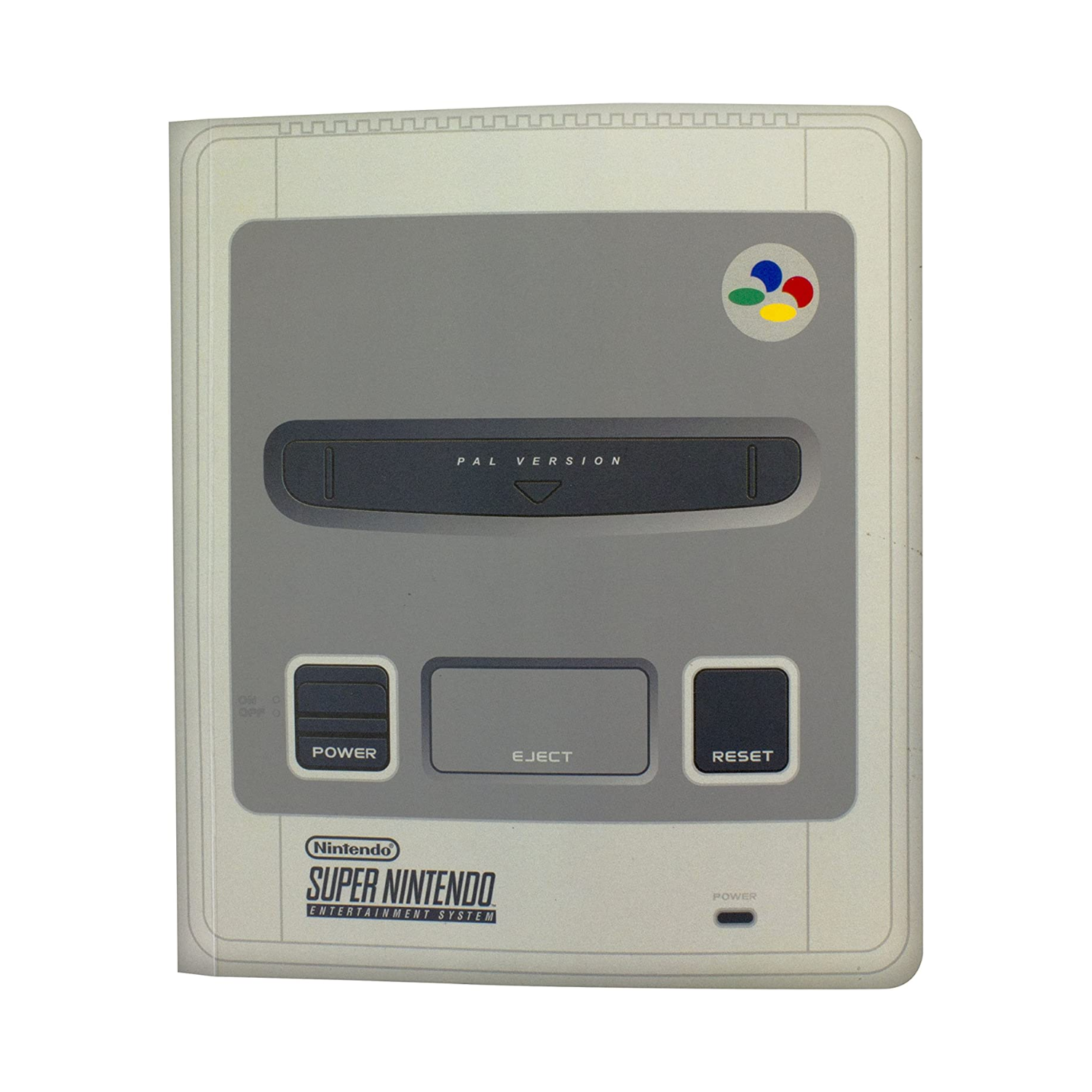 Super Nintendo – Notizbuch