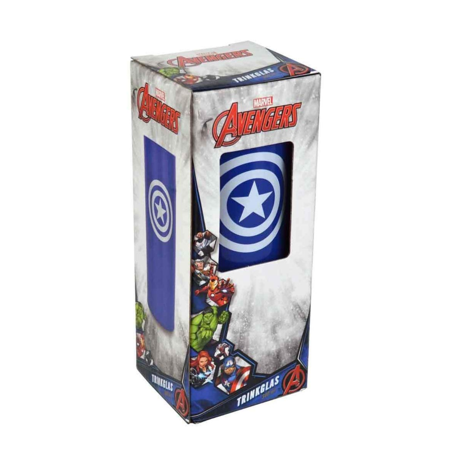 Marvel - drinking glass - Captain America