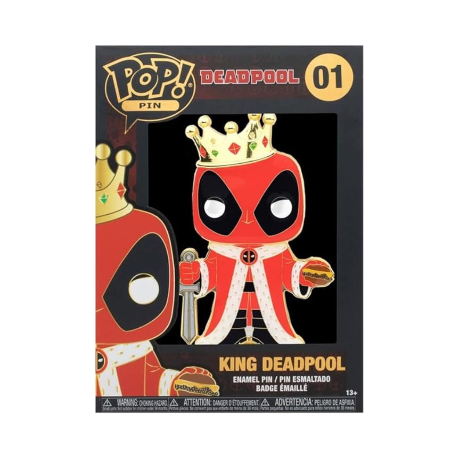 Funko PoP! PIN - Deadpool - King Deadpool 01