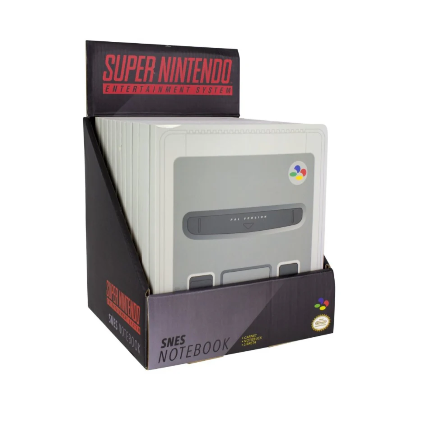 Super Nintendo – Notizbuch