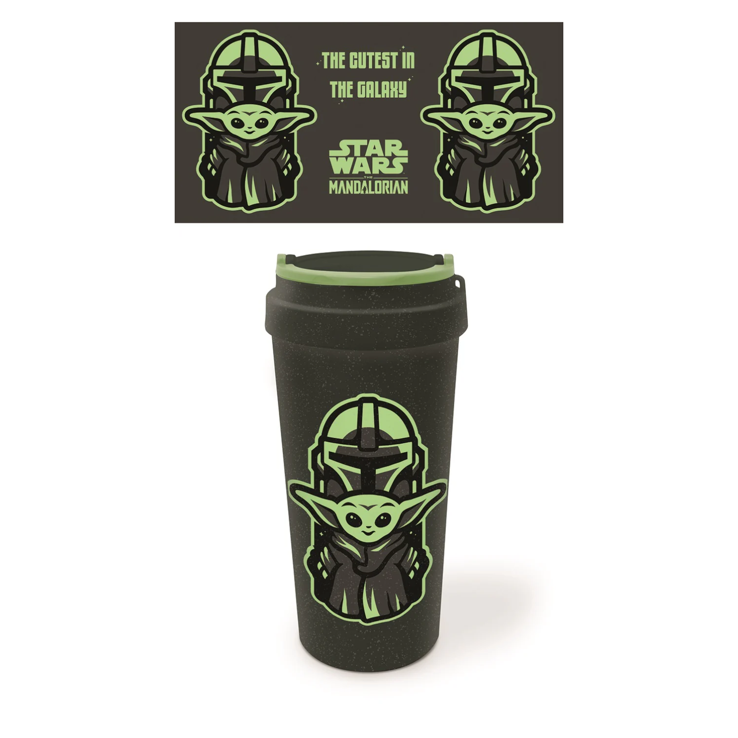 Star Wars - The Mandalorian - Coffee-To-Go-Becher