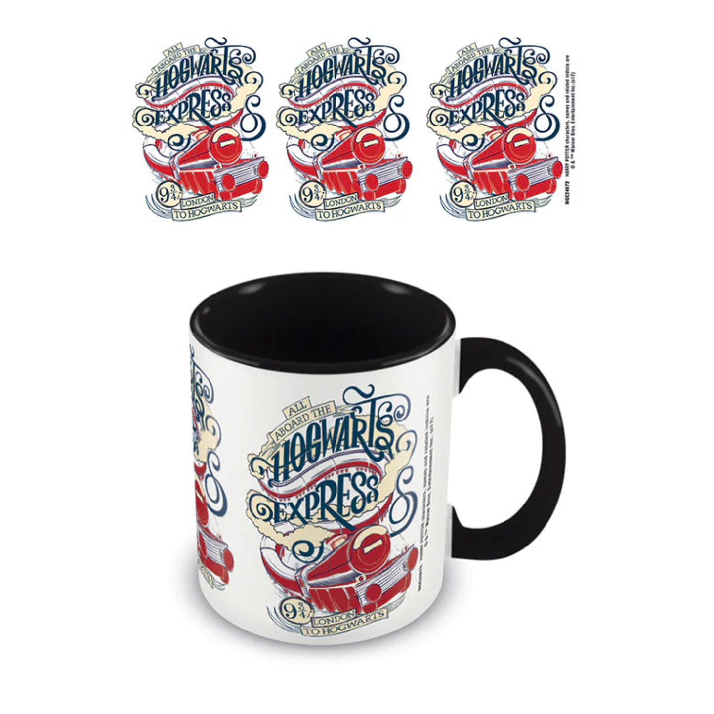 Harry Potter - All Aboard Tasse Schwarz