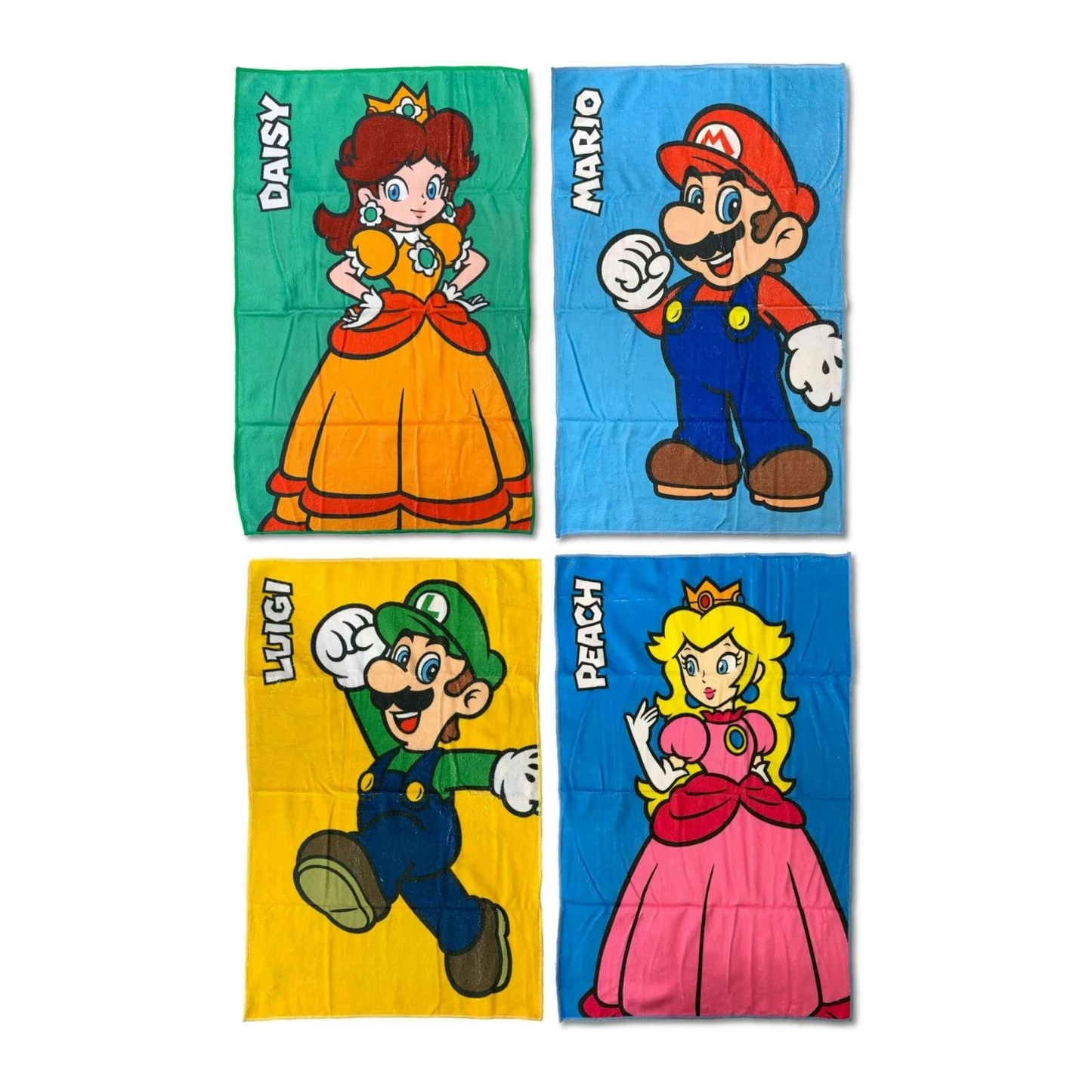 Super Mario - Nintendo Sporthandtuch Set 50 x 80 cm