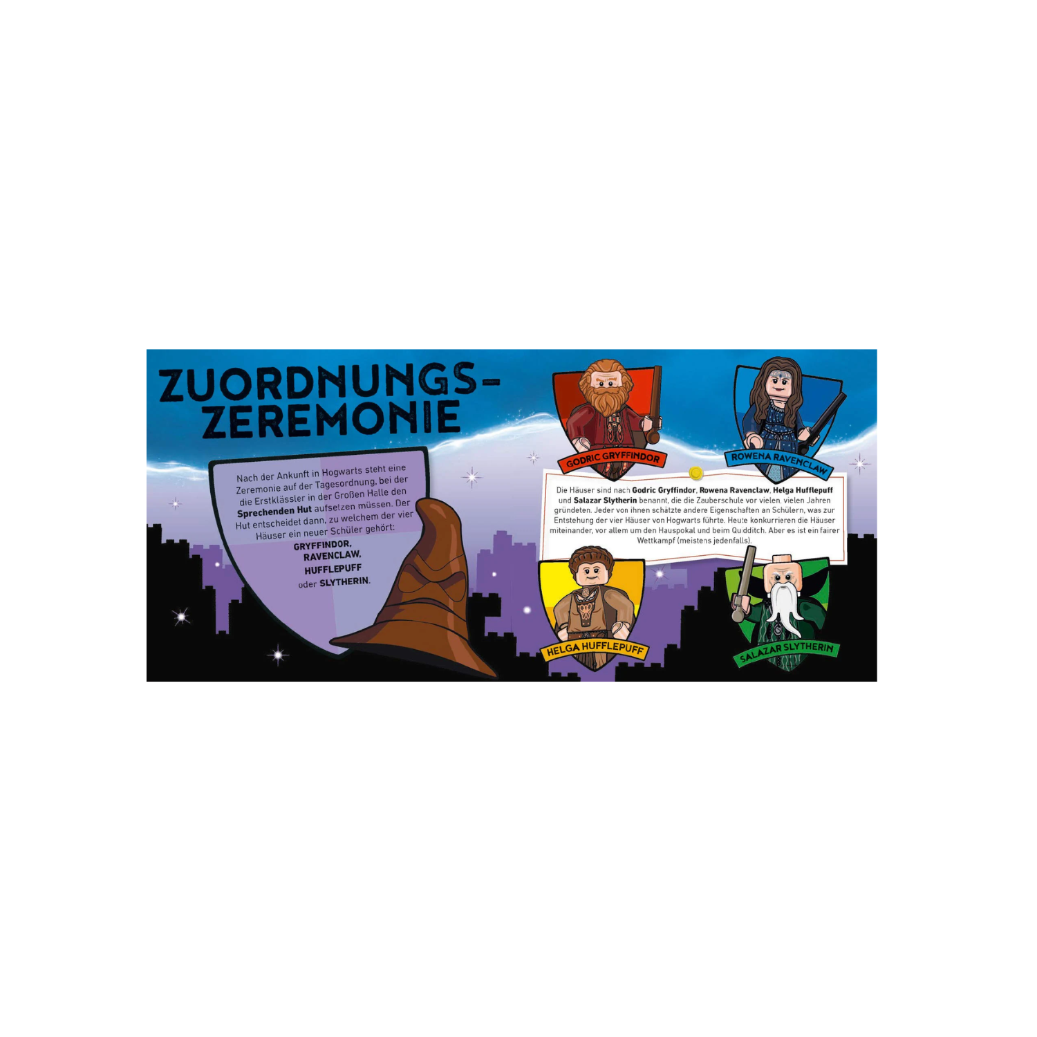Harry Potter - LEGO® Harry Potter: All about Hogwarts: School subjects, spells, Quidditch and more