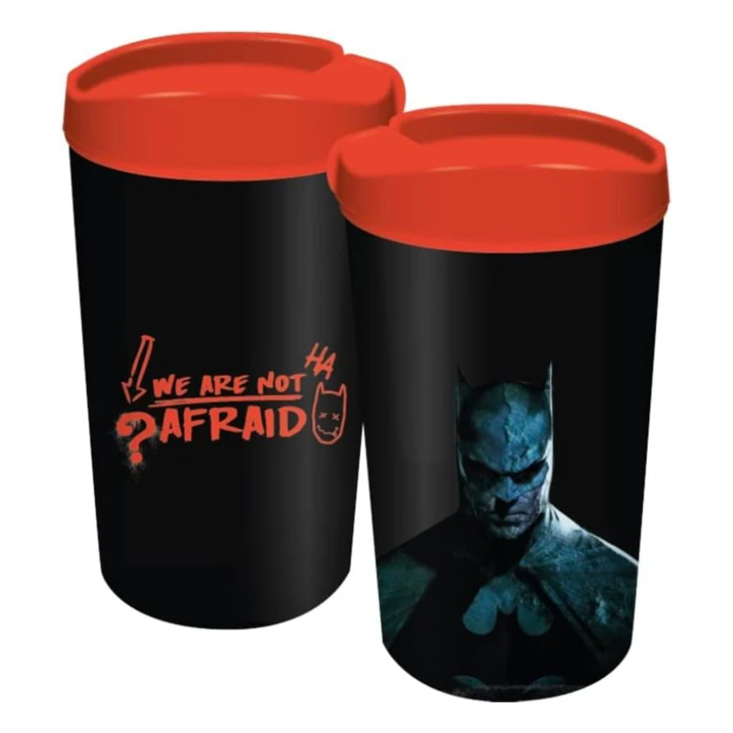 Batman - We are not Afraid - Reisebecher