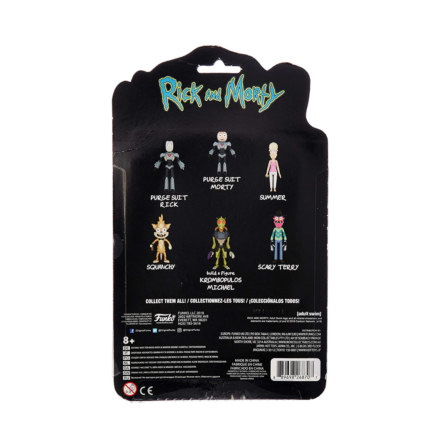 Rick and Morty - Morty Purge Suit - action figure