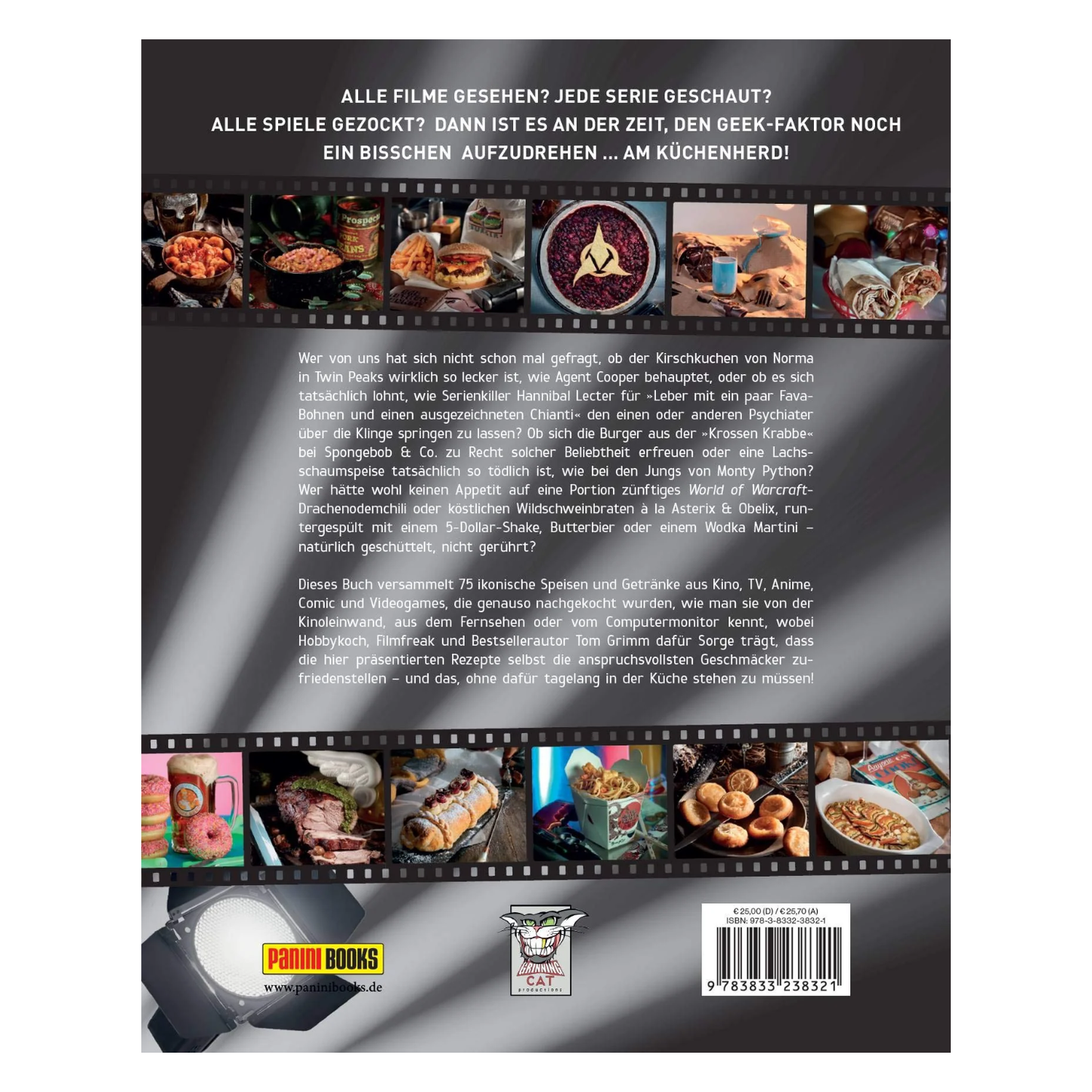 HOLLYFOOD - 20 Rezepte für Filmfans, Serienjunkies, Geeks und Nerds