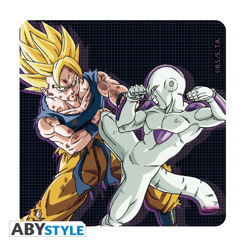 Dragon Ball - Geschenkset Goku vs Freezer -Tasse 460 ml und Untersetzer