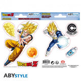 Dragon Ball - Stickerset- Goku-Vegeta