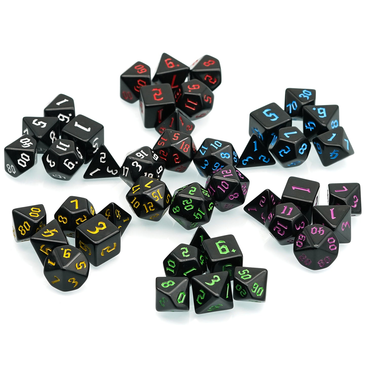 Würfelset Black Series
