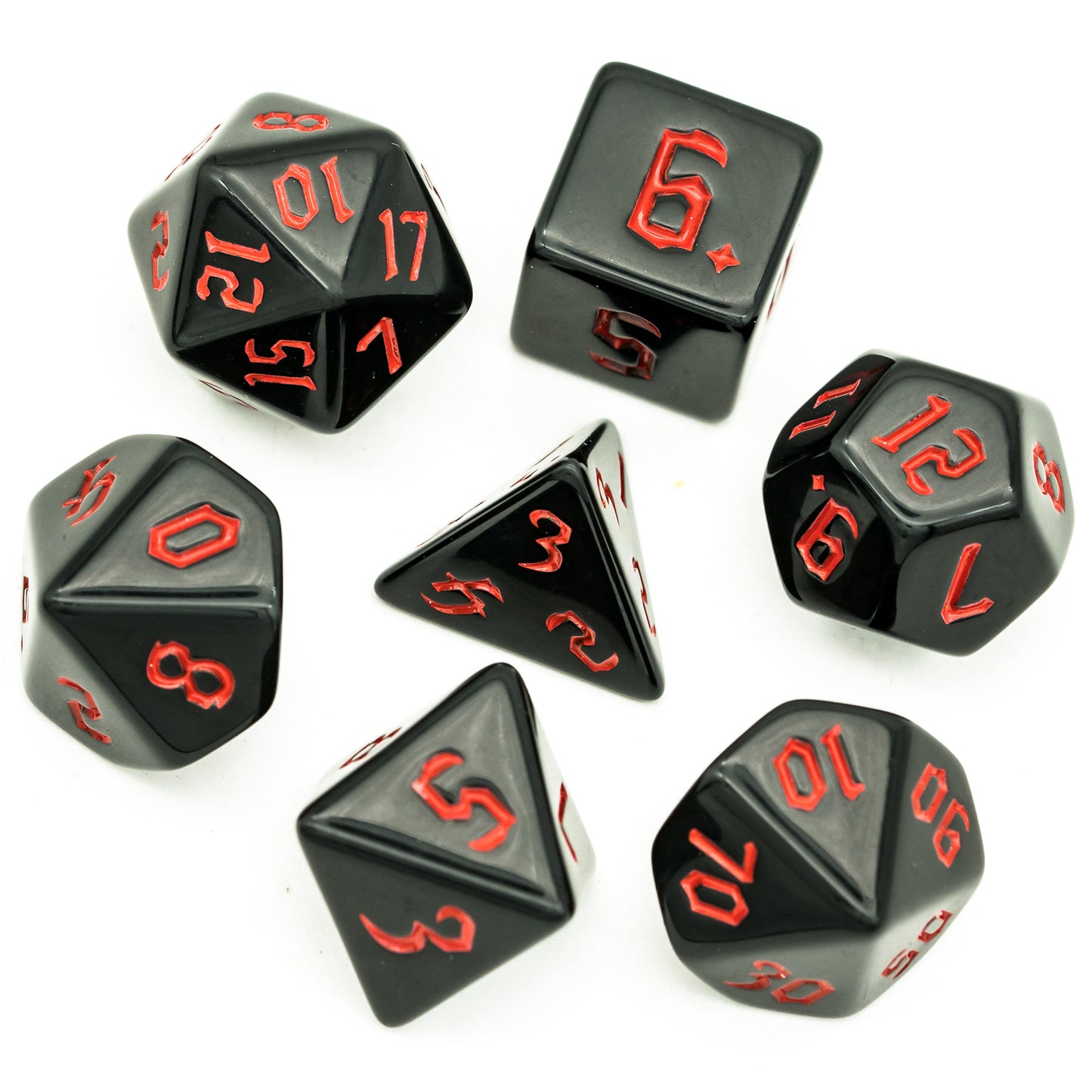 Würfelset Black Series