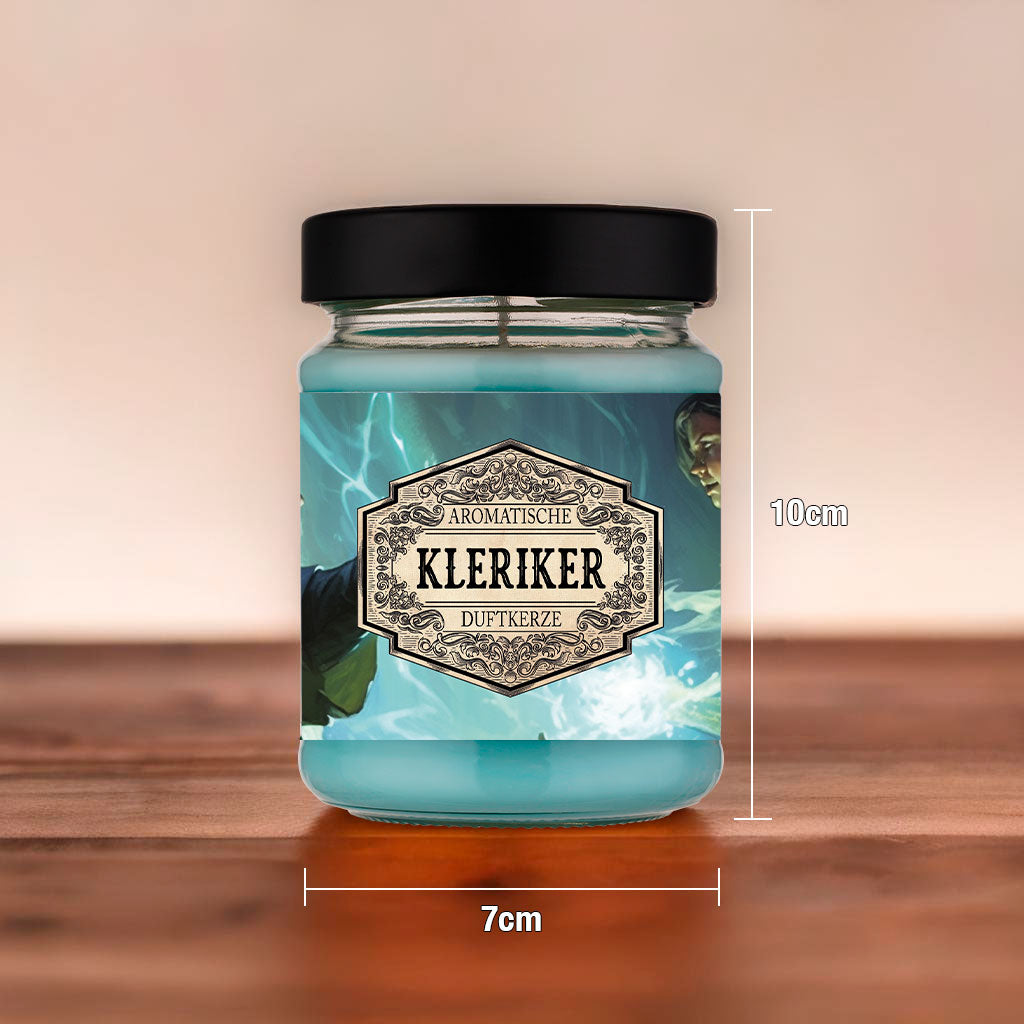 Scented candle cleric with surprise dice