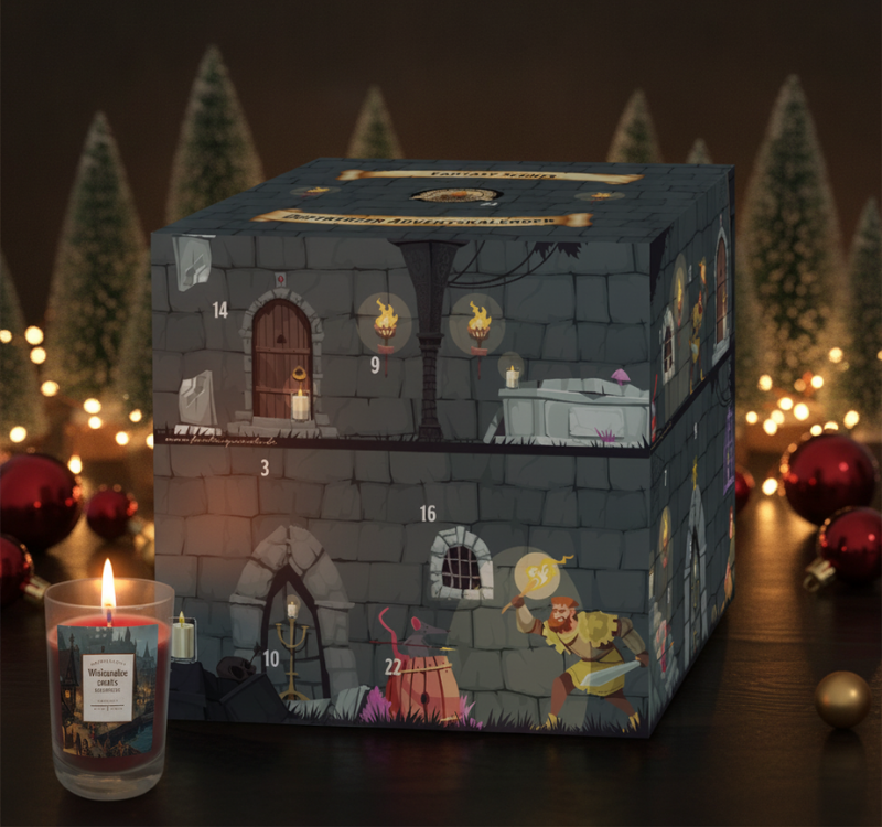 Rollenspiel Duftkerzen Adventskalender 2026 - (Vorbestellung - Lieferung spätestens KW 47/48