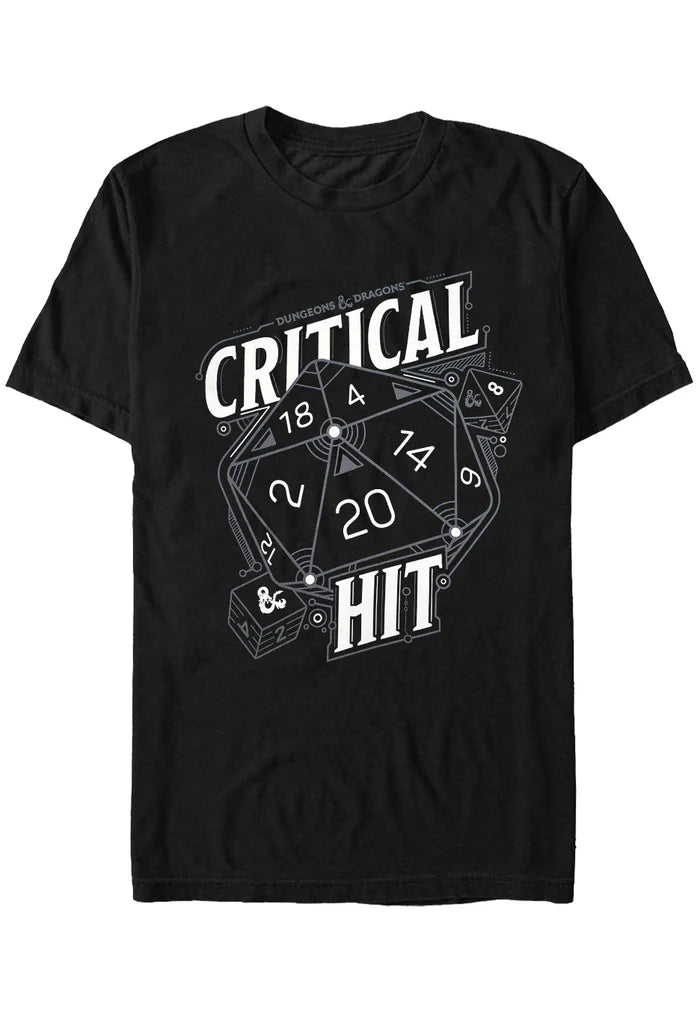 Dungeons dragons Critical Hit T-Shirt