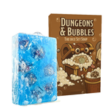 Dungeons and bubbles Dice Set Soap, Dungeons and Dragons Material